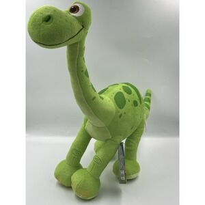 Disney Store Pixar's The Good Dinosaur Arlo 22" Bendable Green Stuffed Plush NWT